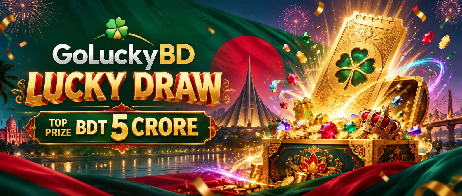 Lucky Draw — top prize BDT 5 Crore