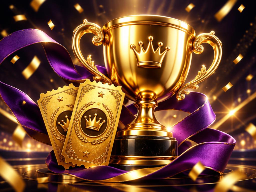 Mega Ticket Event trophy